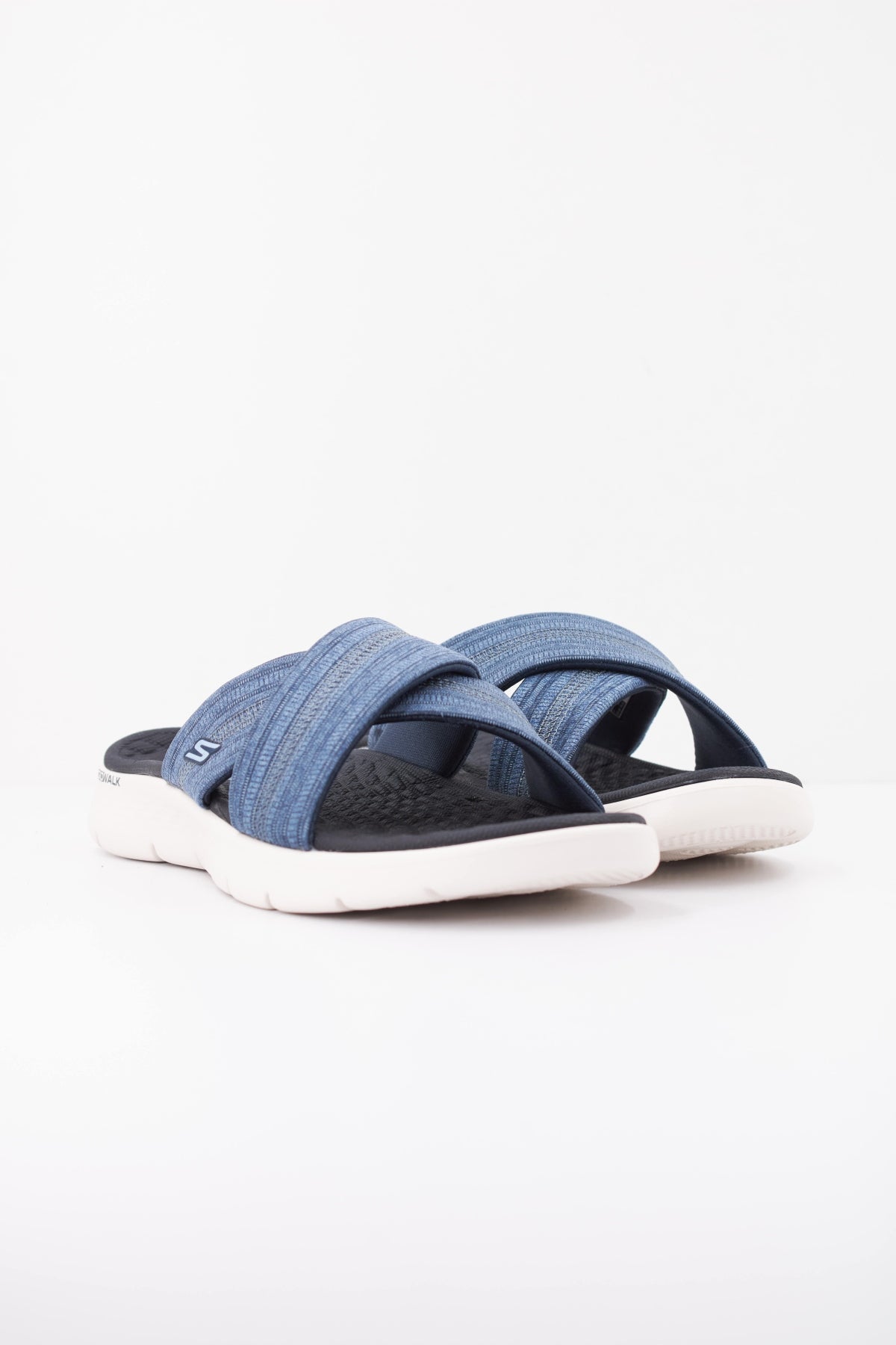 SKECHERS GO WALK FLEX en color AZUL  (2)