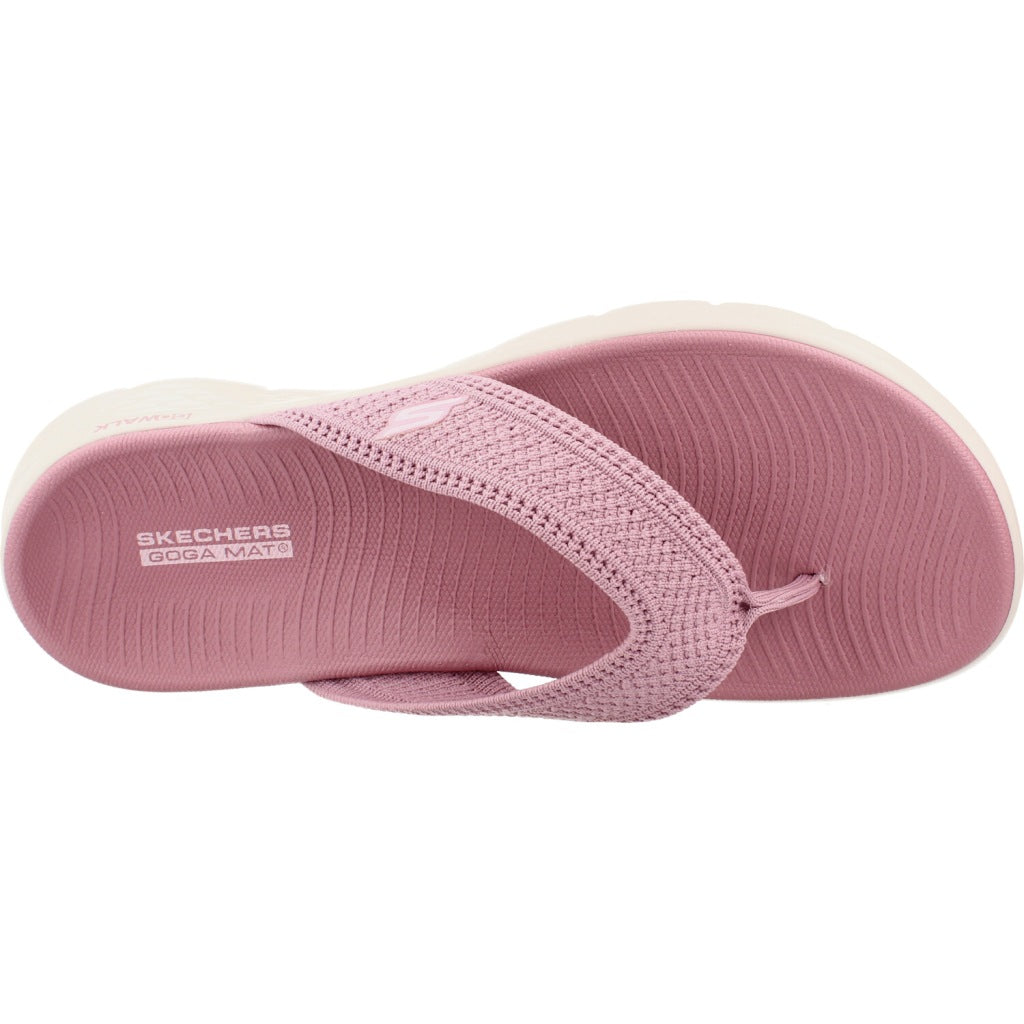SKECHERS GO WALK FLEX en color ROSA  (7)