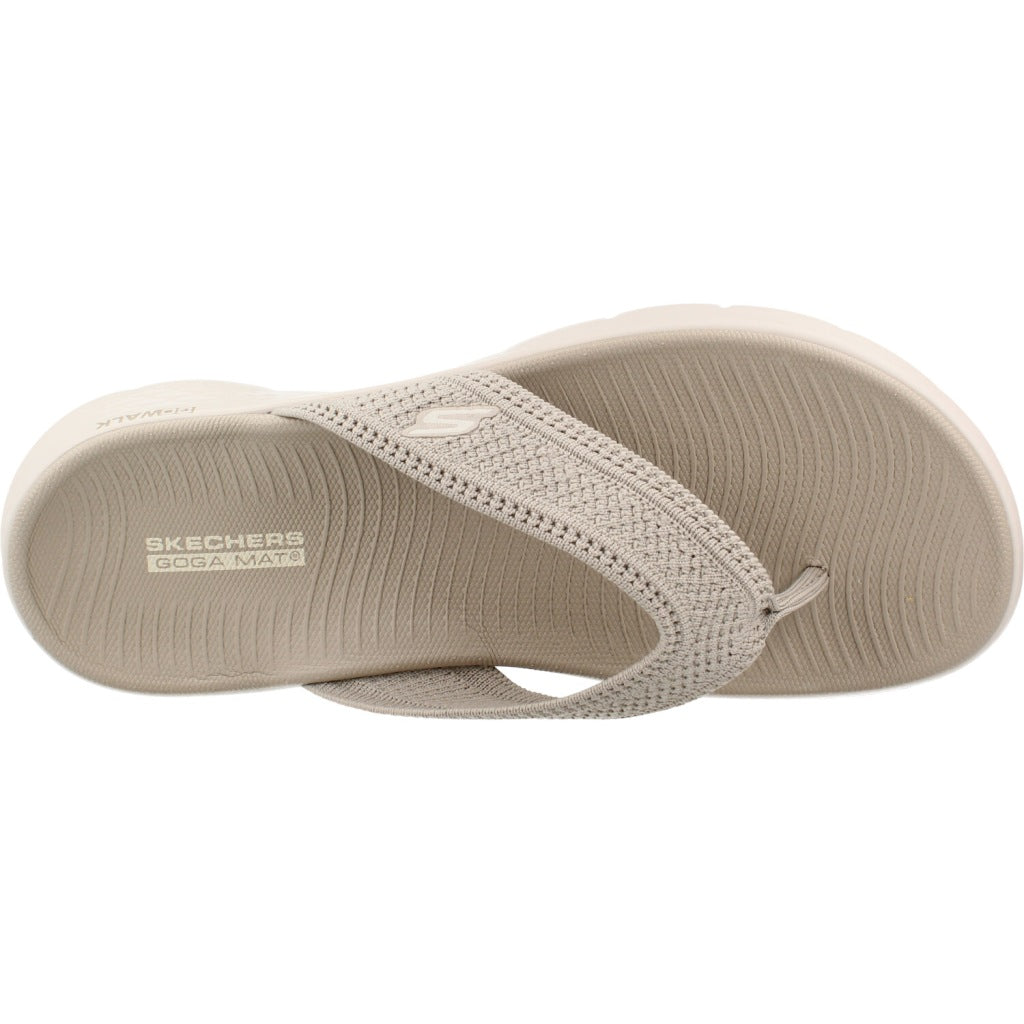 SKECHERS GO WALK FLEX en color BEIS  (7)
