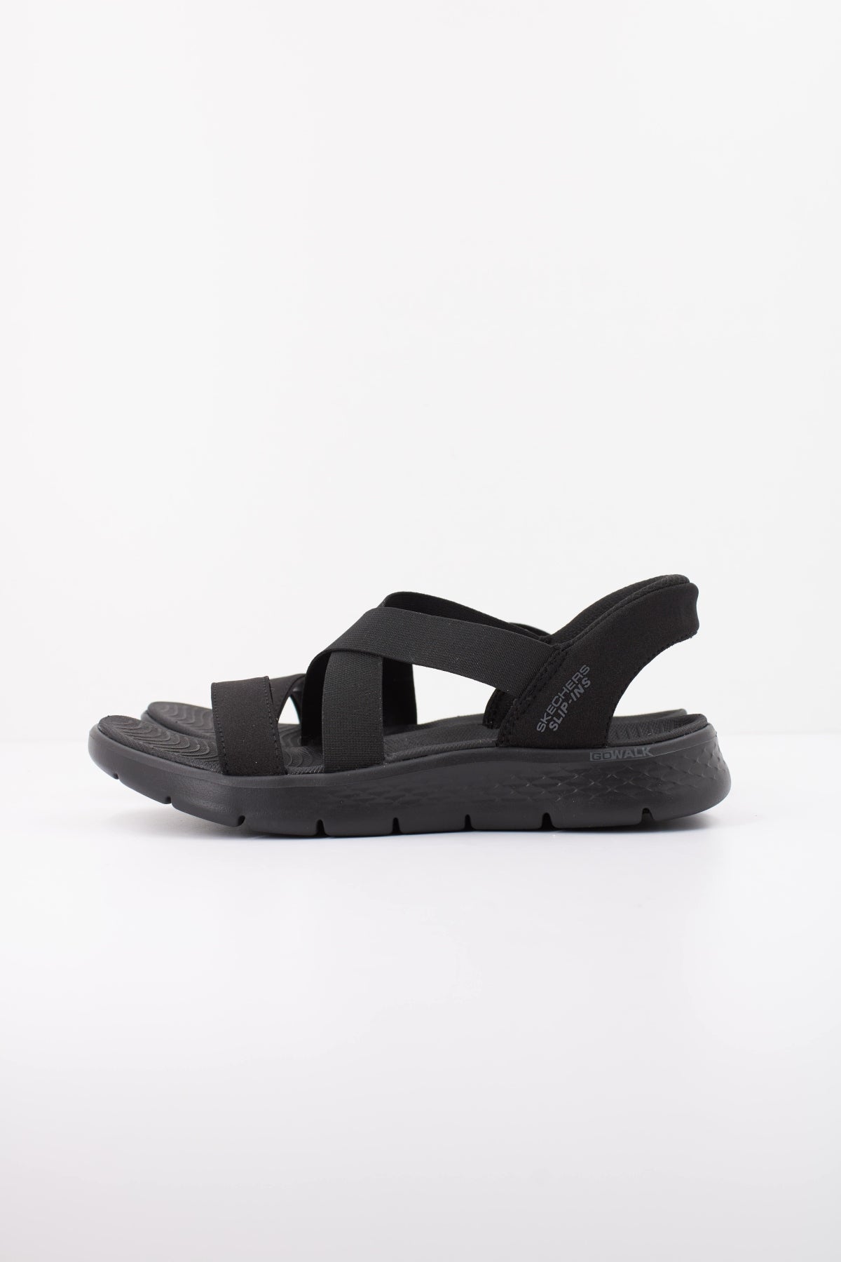 SKECHERS  GO WALK FLEX SANDAL GLIMM  en color NEGRO  (1)