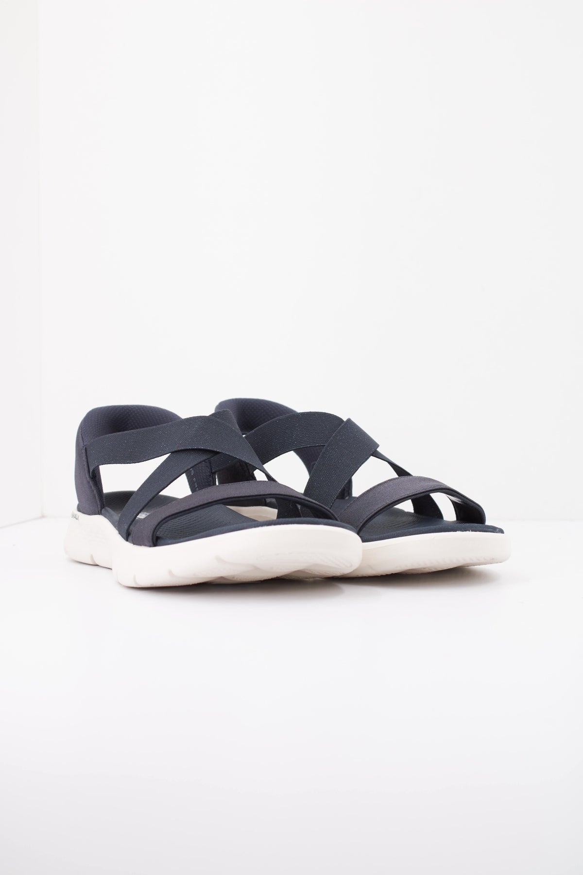 SKECHERS  GO WALK FLEX SANDAL GLIMM  en color AZUL  (2)
