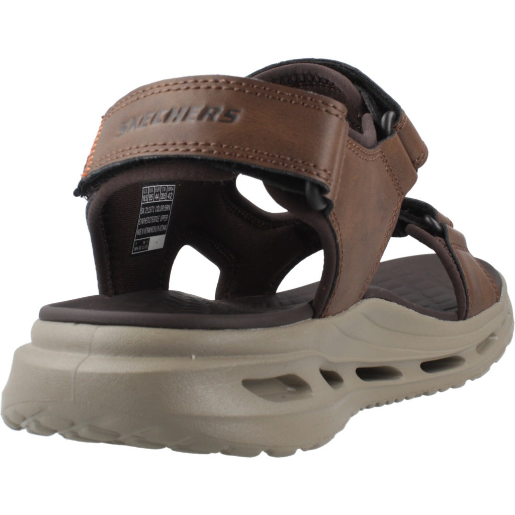 SKECHERS ORVAN SD GAMBLE en color MARRON  (3)
