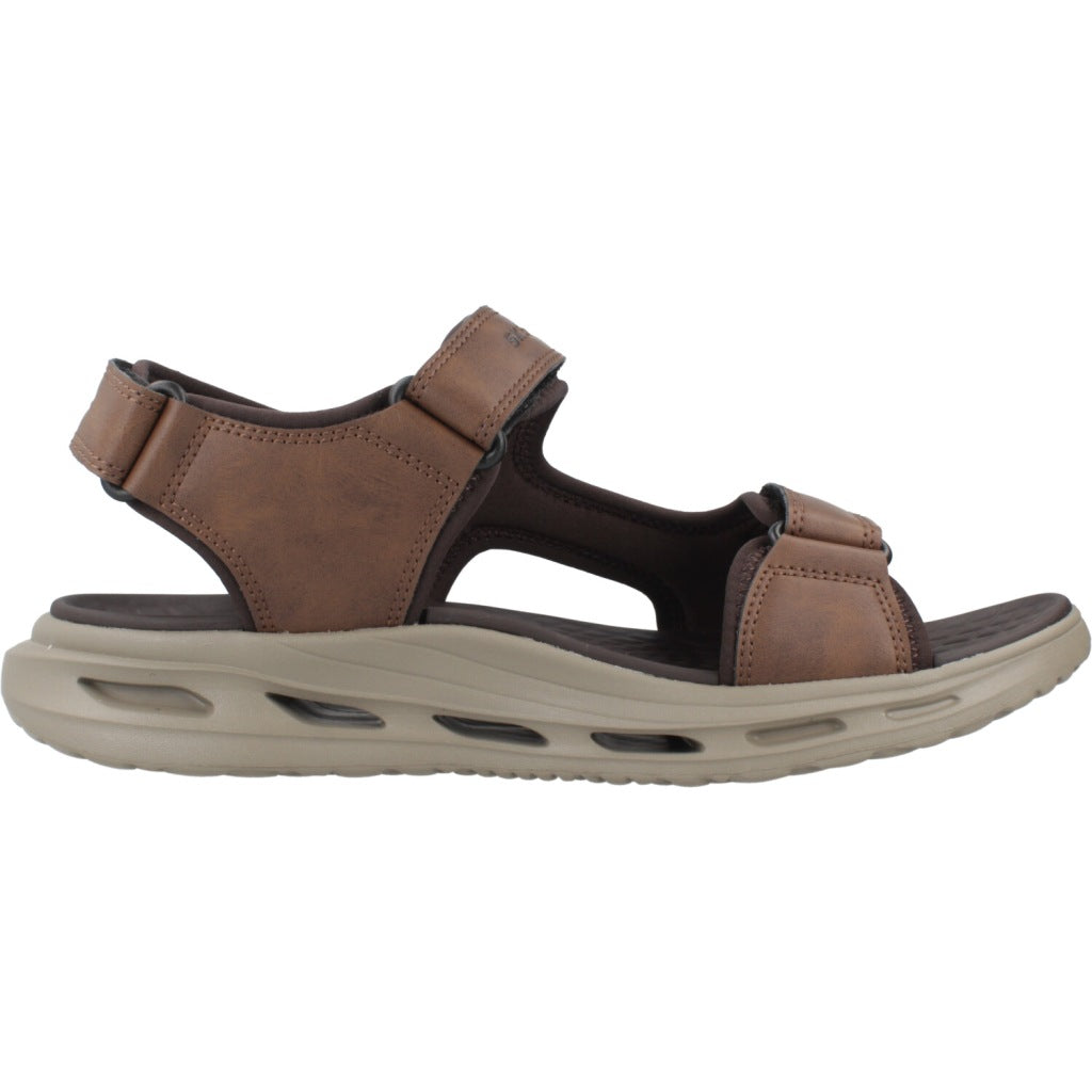 SKECHERS ORVAN SD GAMBLE en color MARRON  (4)