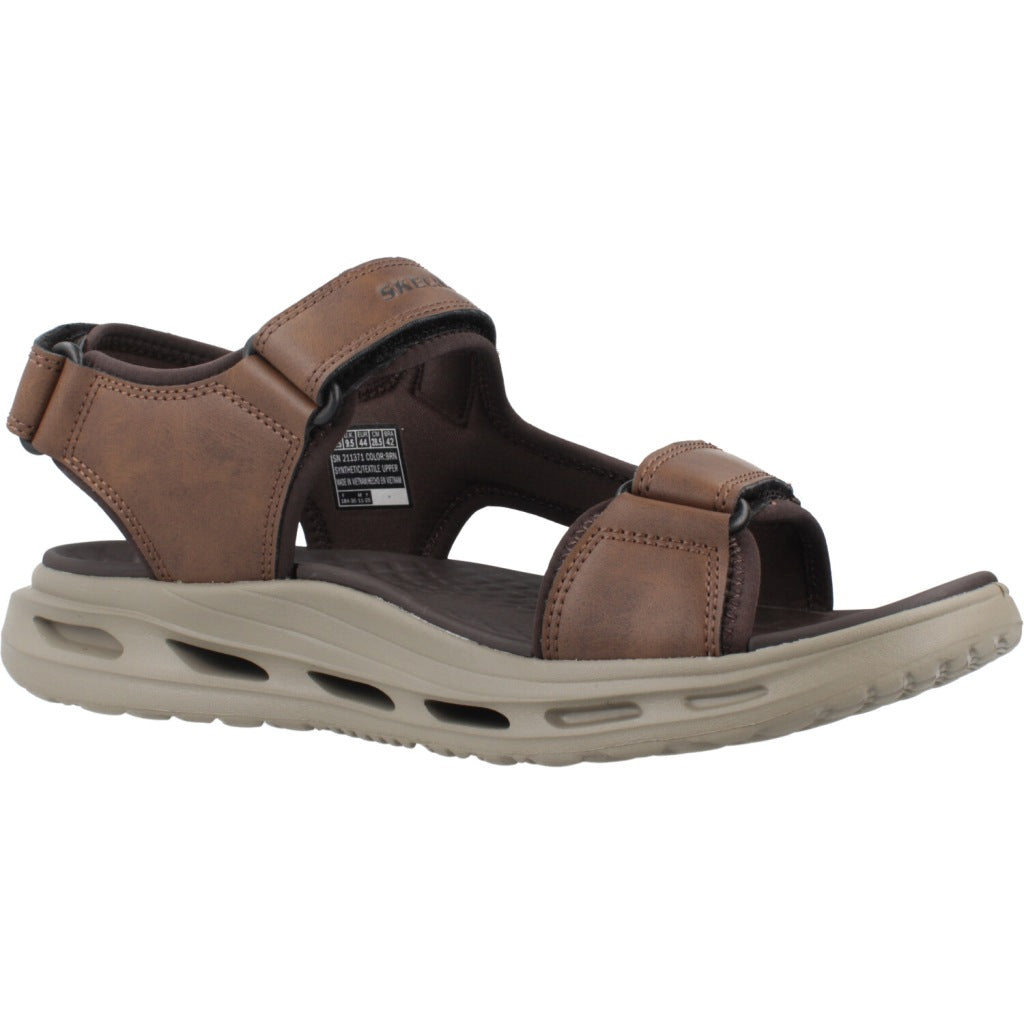SKECHERS ORVAN SD GAMBLE en color MARRON  (5)