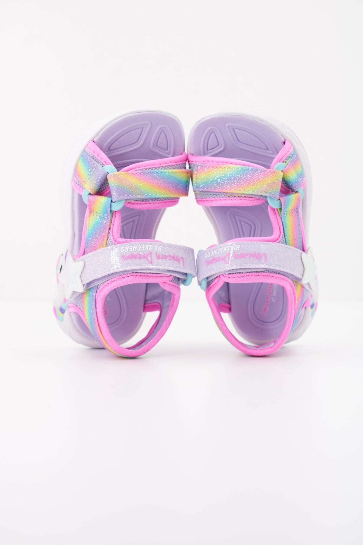 SKECHERS UNICORN DREAMS SANDAL- DREAMY en color VIOLETA  (3)