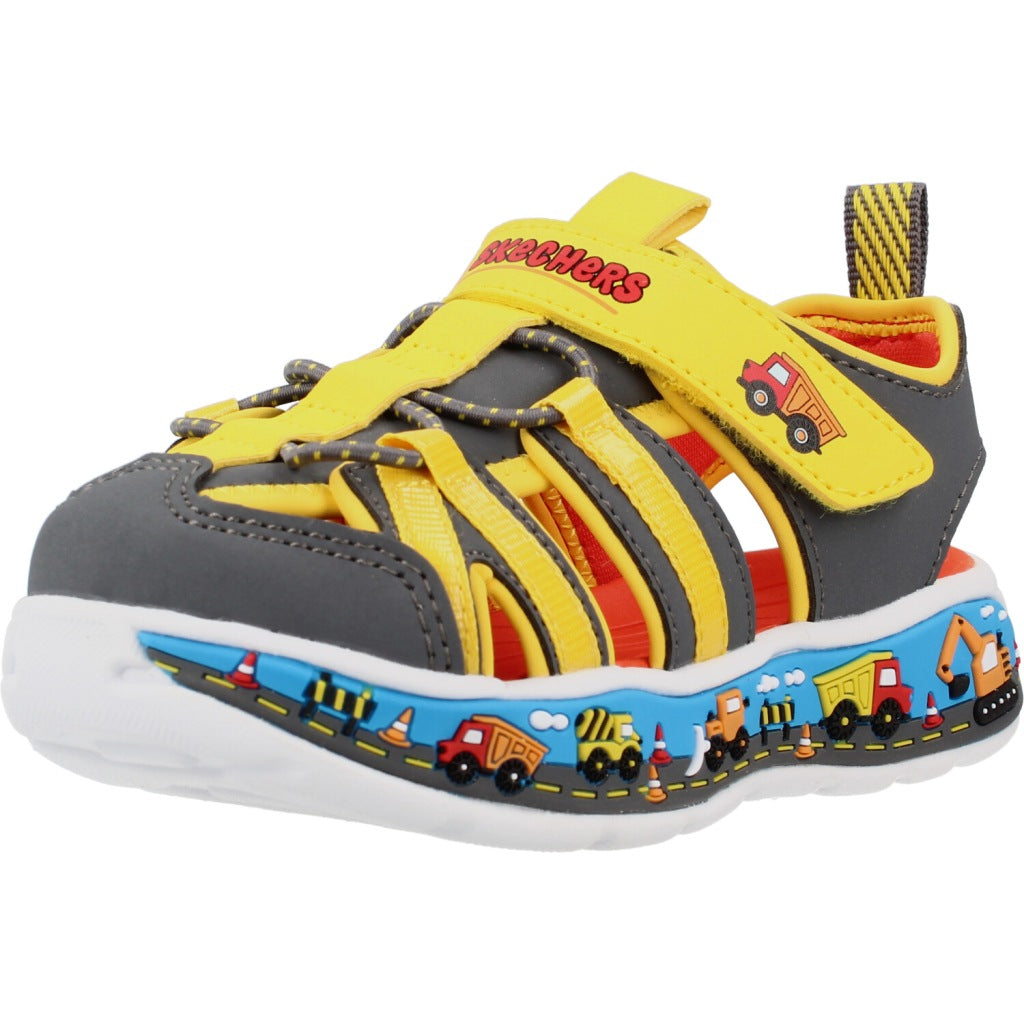 SKECHERS  PLAY SCENE SPLASH en color AMARILLO  (1)