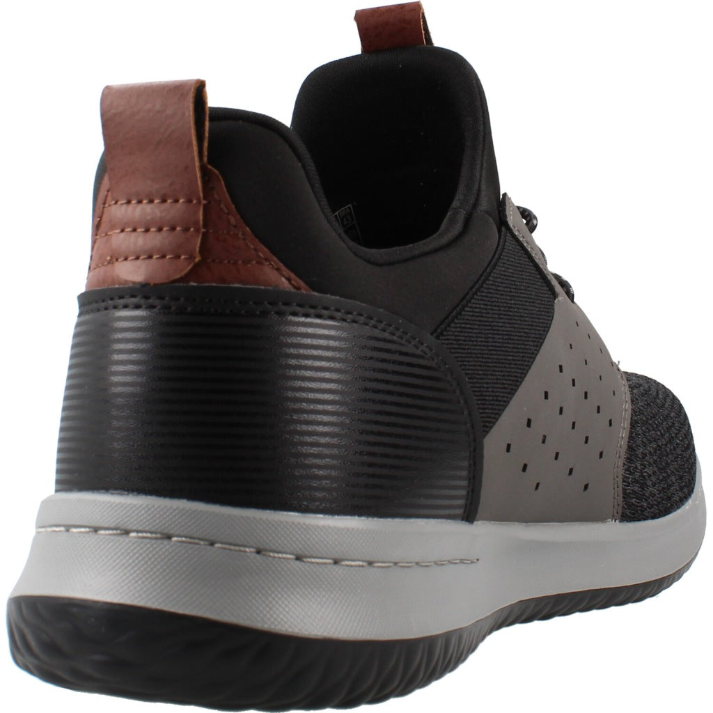 SKECHERS S en color NEGRO  (3)