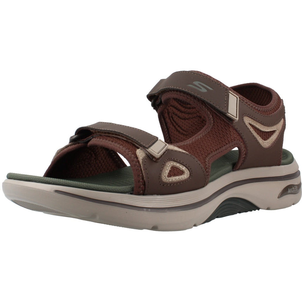 SKECHERS S en color MARRON  (1)