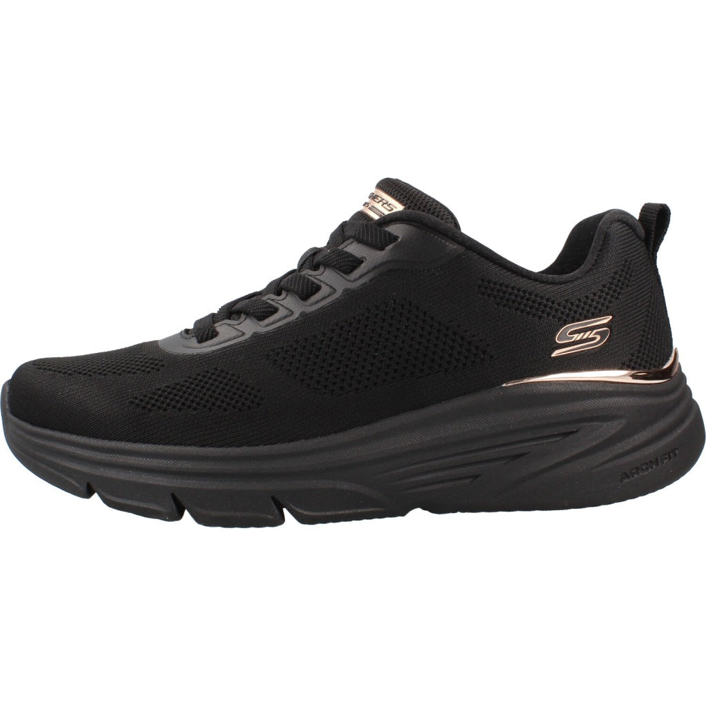 SKECHERS BOBS ARCH FIT ELEV en color NEGRO  (2)