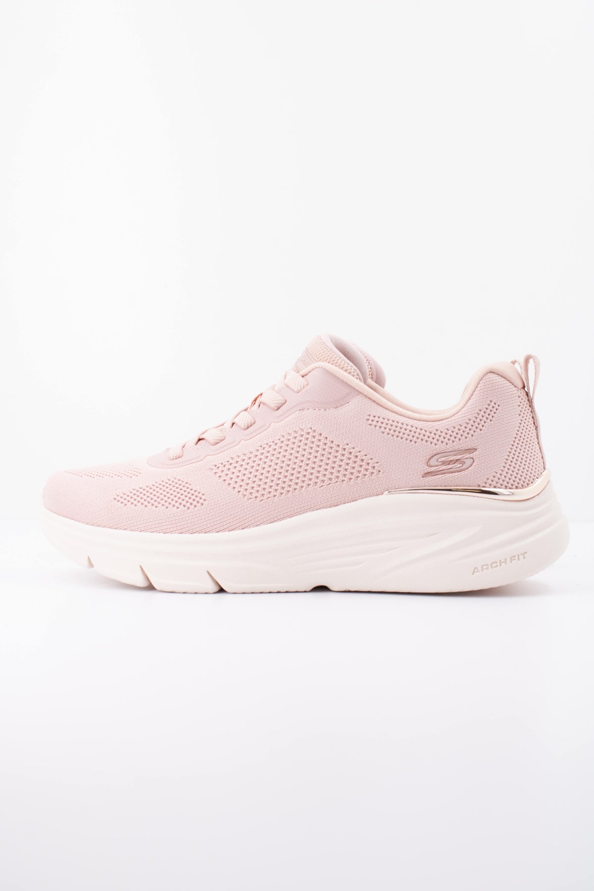 SKECHERS BOBS ARCH FIT ELEV en color ROSA  (1)