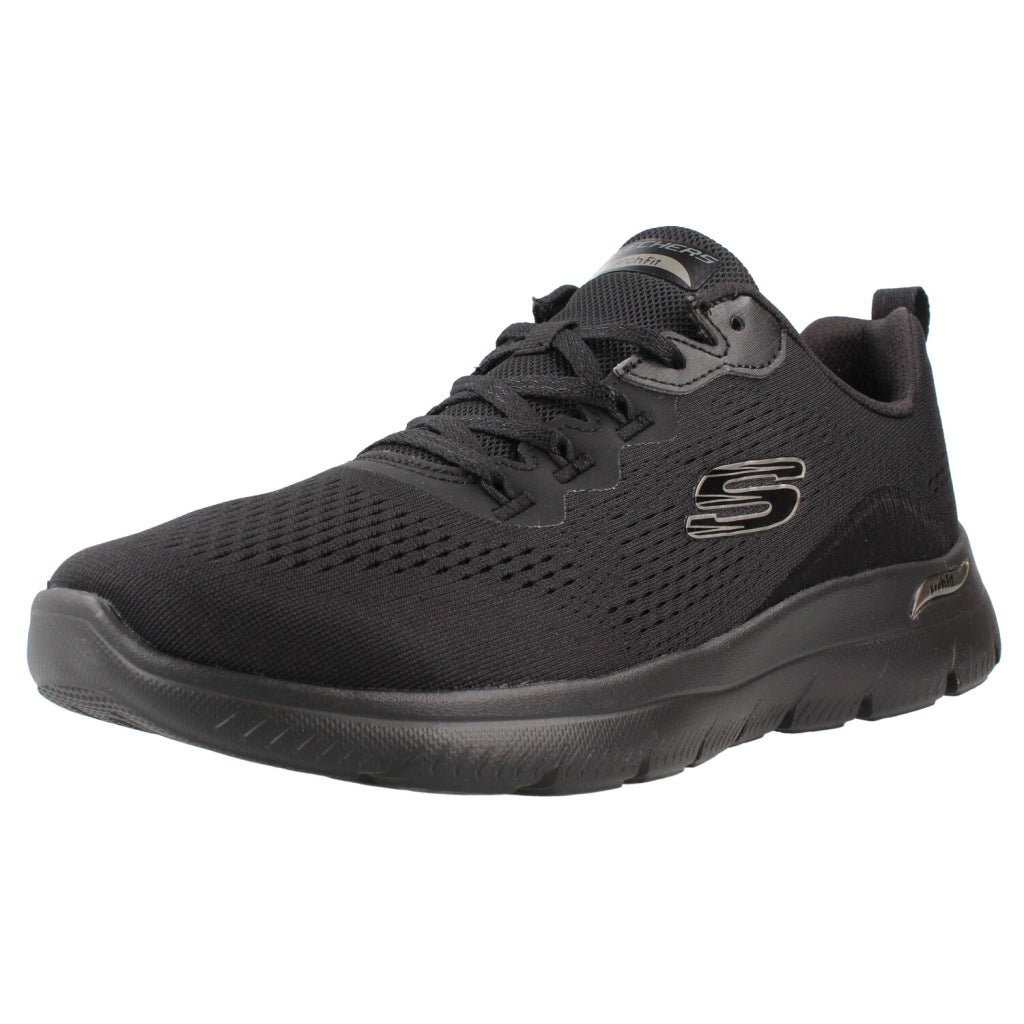 SKECHERS S ARCH FIT SUMMITS DAILY FLOW en color NEGRO  (1)