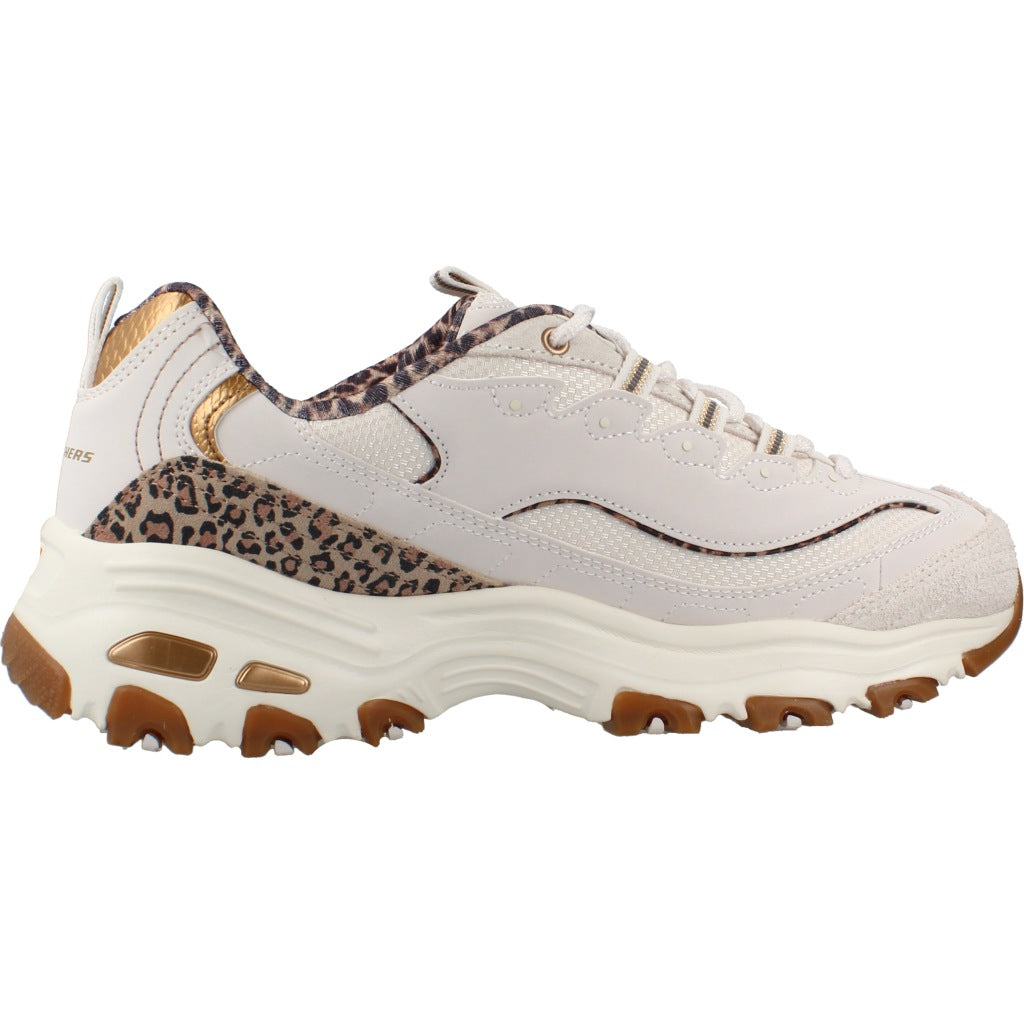 SKECHERS S D LITES WILD CHARM en color BLANCO  (4)
