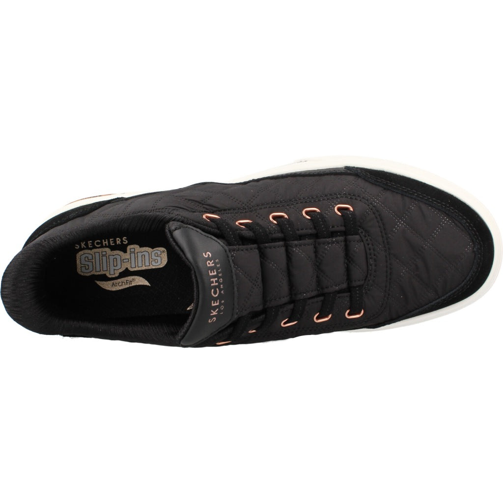 SKECHERS S ARCH FIT ARCADE CUDDLE STEP en color NEGRO  (7)