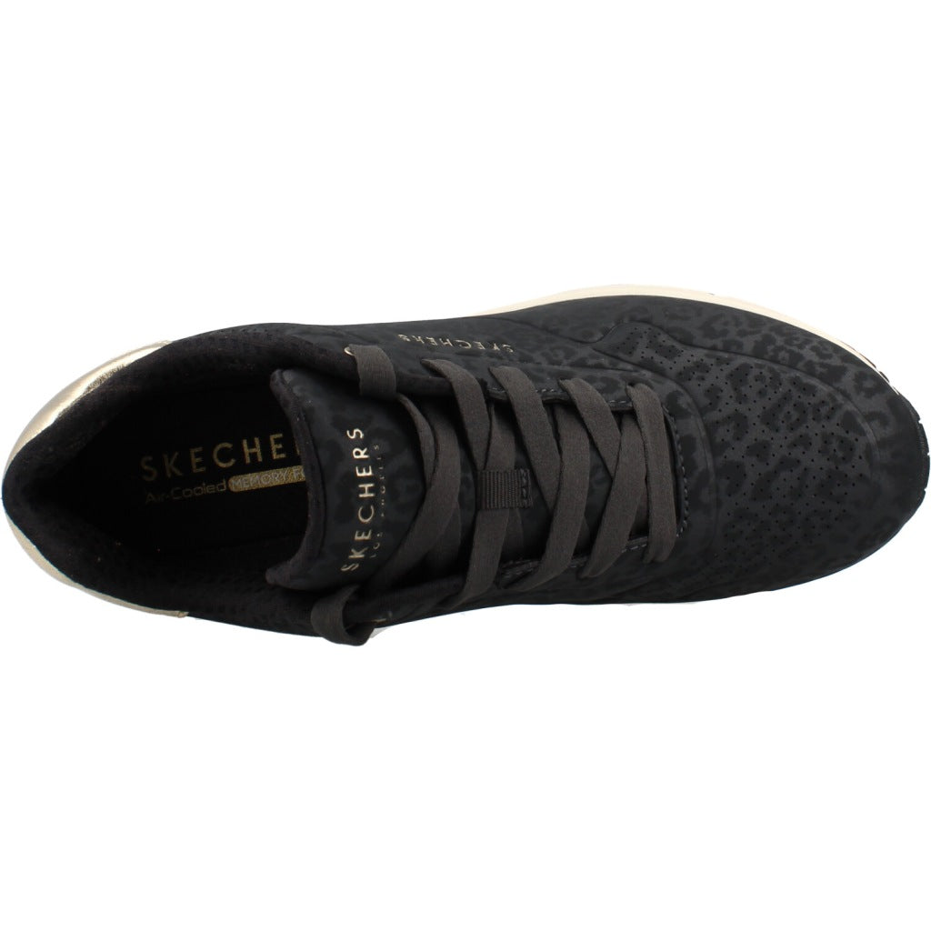 SKECHERS S UNO WEDGE SAFARI en color NEGRO  (7)