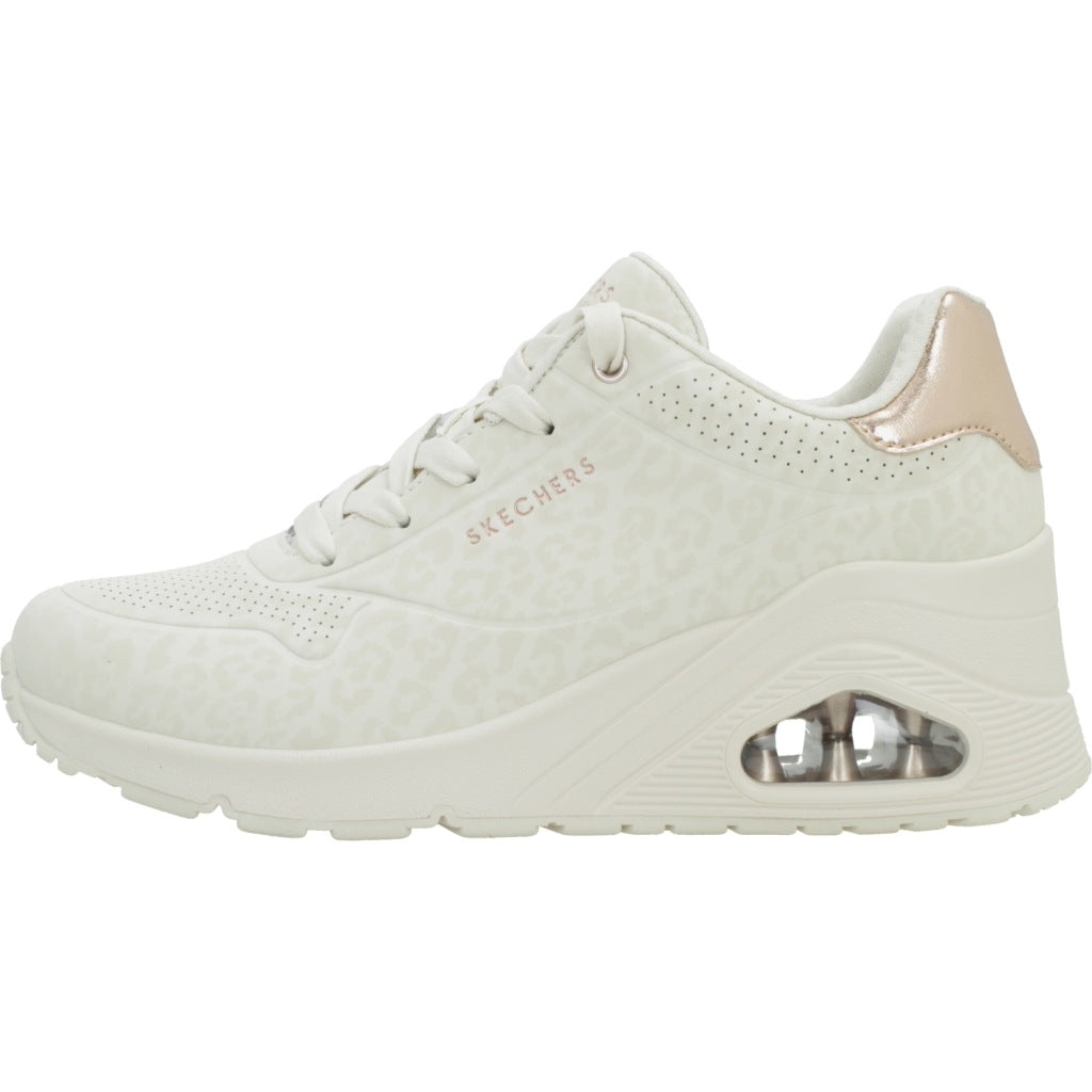 SKECHERS S UNO WEDGE SAFARI en color BEIS  (2)