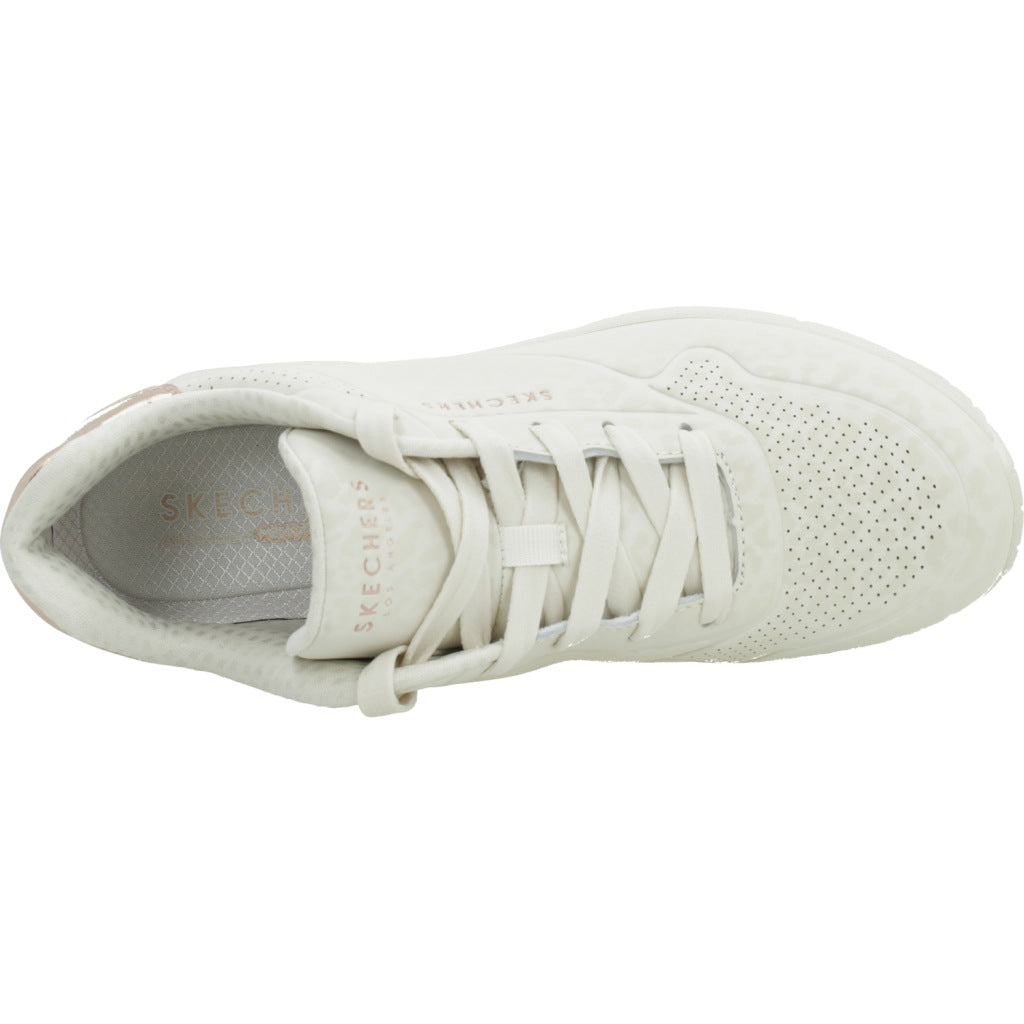 SKECHERS S UNO WEDGE SAFARI en color BEIS  (7)