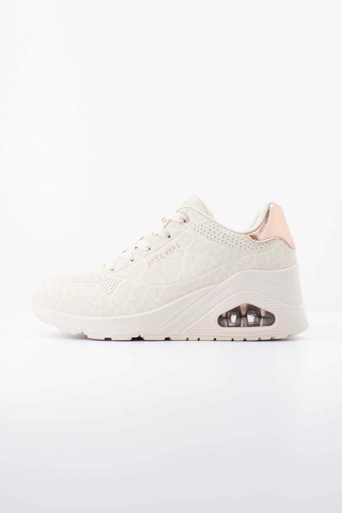 SKECHERS S UNO WEDGE SAFARI en color BEIS  (1)
