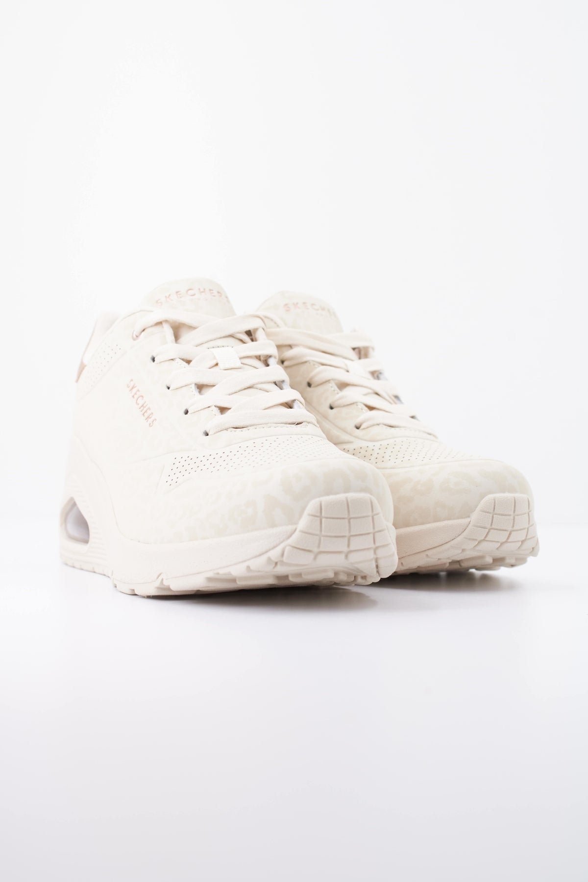 SKECHERS S UNO WEDGE SAFARI en color BEIS  (2)