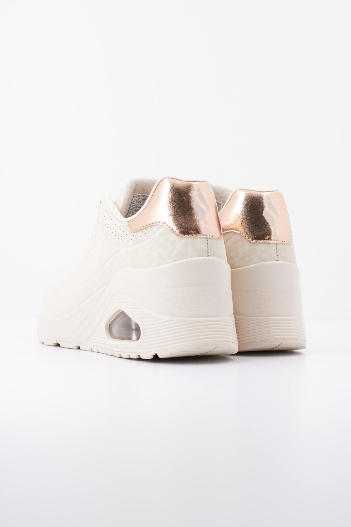 SKECHERS S UNO WEDGE SAFARI en color BEIS  (4)