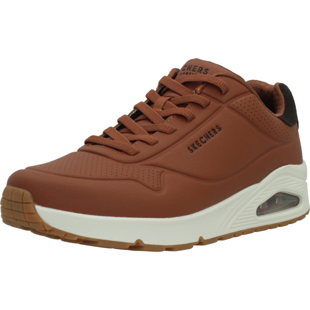 SKECHERS UNO - TAILORED AIR en color MARRON  (1)