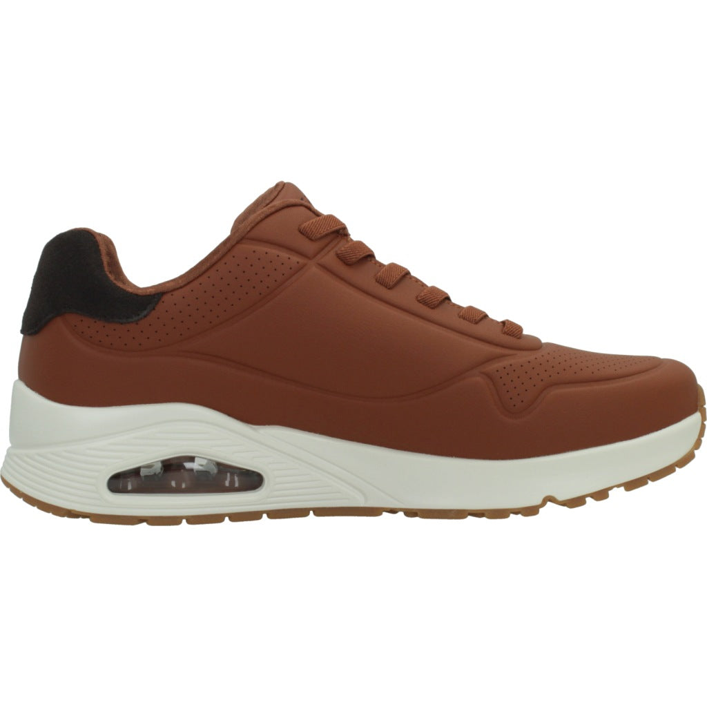 SKECHERS UNO - TAILORED AIR en color MARRON  (4)