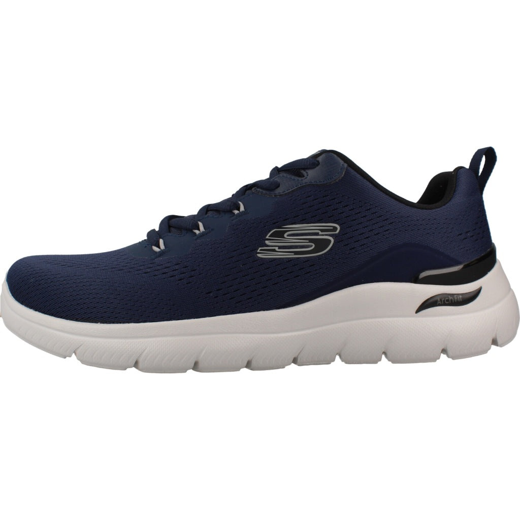 SKECHERS ARCH FIT SUMMITS KRAVEL en color AZUL  (2)