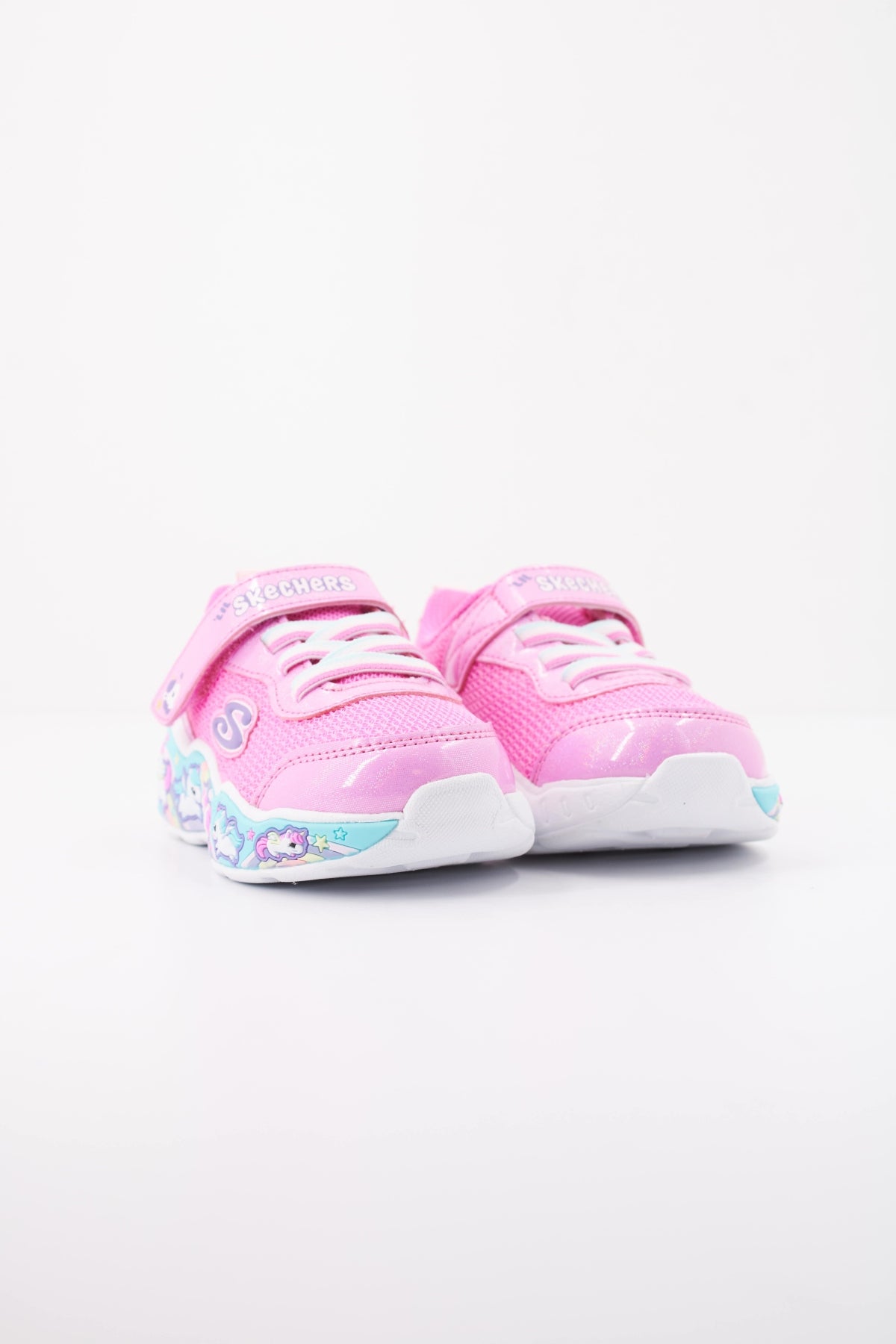 SKECHERS N PLAY SCENE FUN SQUAD en color ROSA  (2)