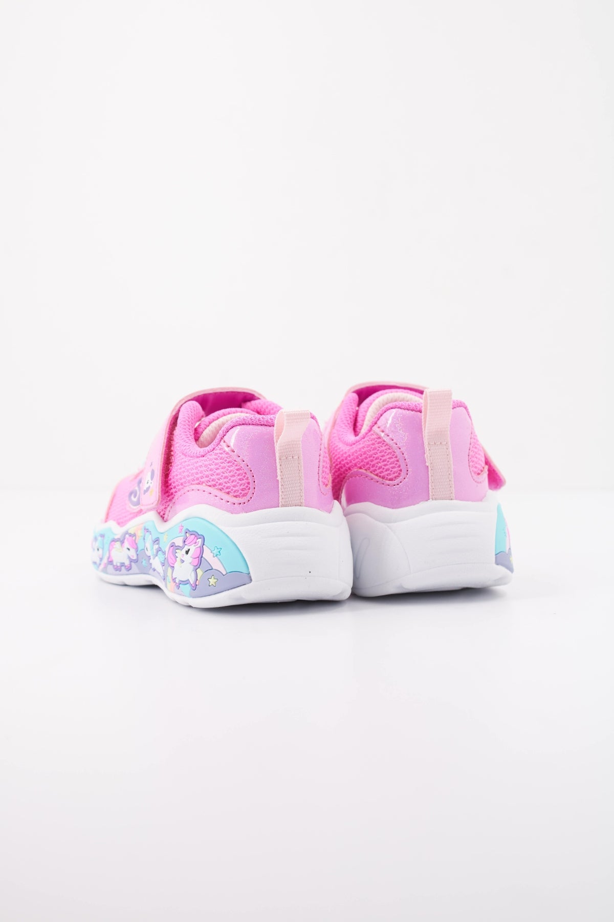 SKECHERS N PLAY SCENE FUN SQUAD en color ROSA  (4)