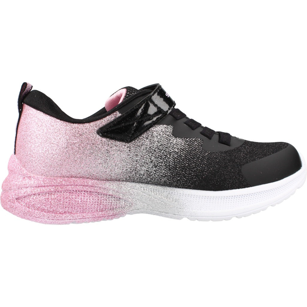 SKECHERS MICROSPEC MAX ADVANCE - GLITZ en color NEGRO  (4)