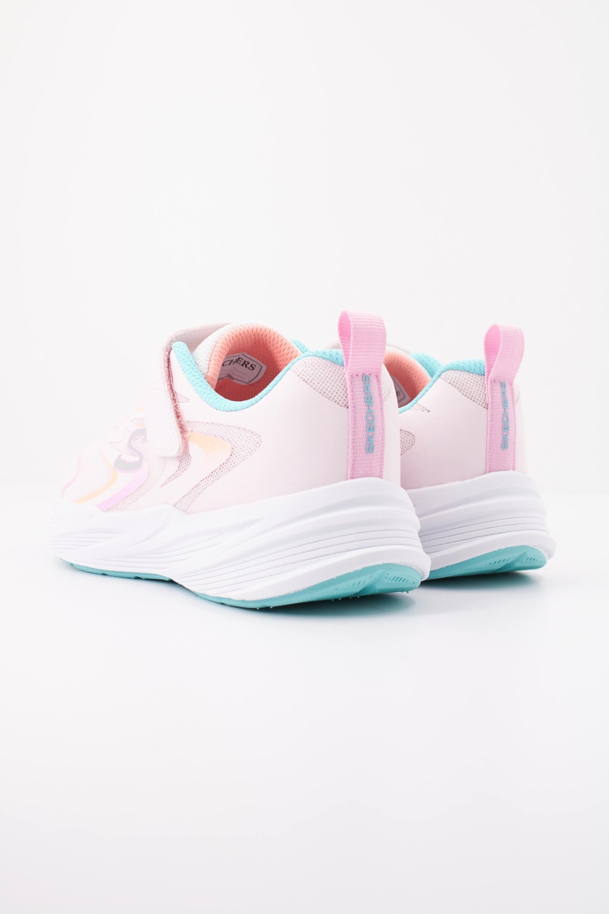 SKECHERS L MICROSPEC TREAD HYPER SPEED en color ROSA  (4)