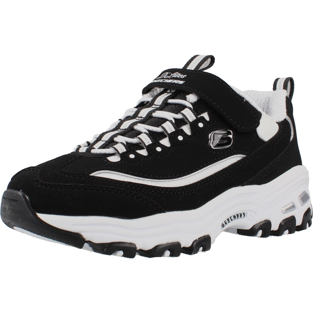 SKECHERS D'LITES - BIGGEST FAN en color NEGRO  (1)