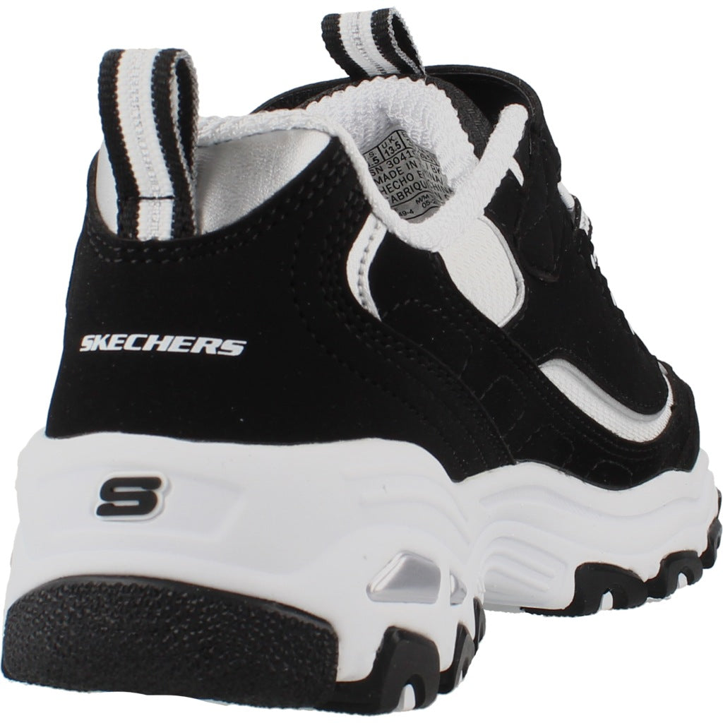 SKECHERS D'LITES - BIGGEST FAN en color NEGRO  (3)