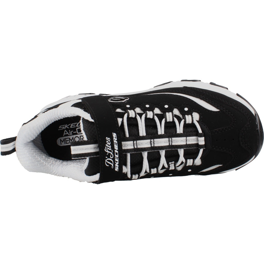 SKECHERS D'LITES - BIGGEST FAN en color NEGRO  (7)