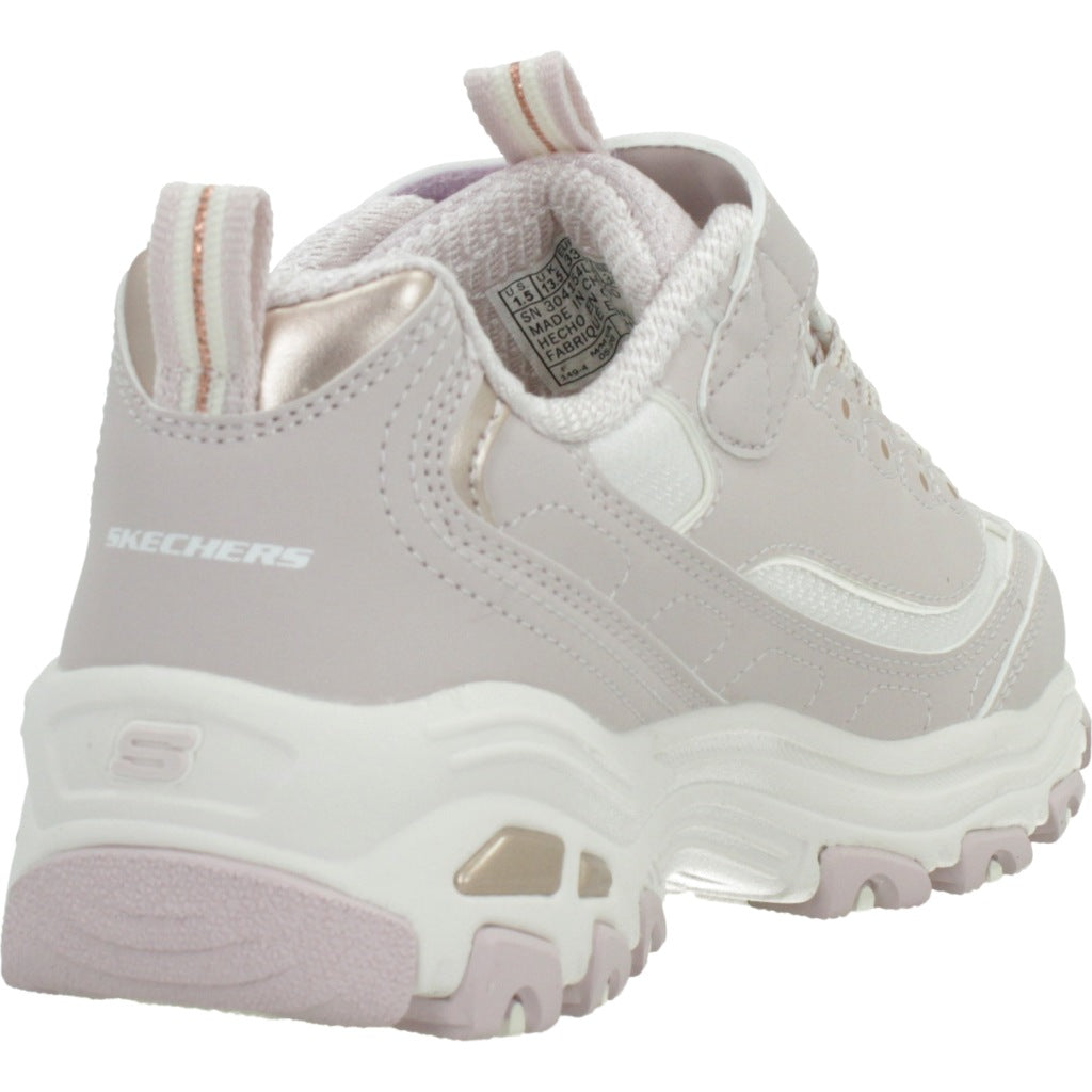 SKECHERS D'LITES - BIGGEST FAN en color NUDE  (3)
