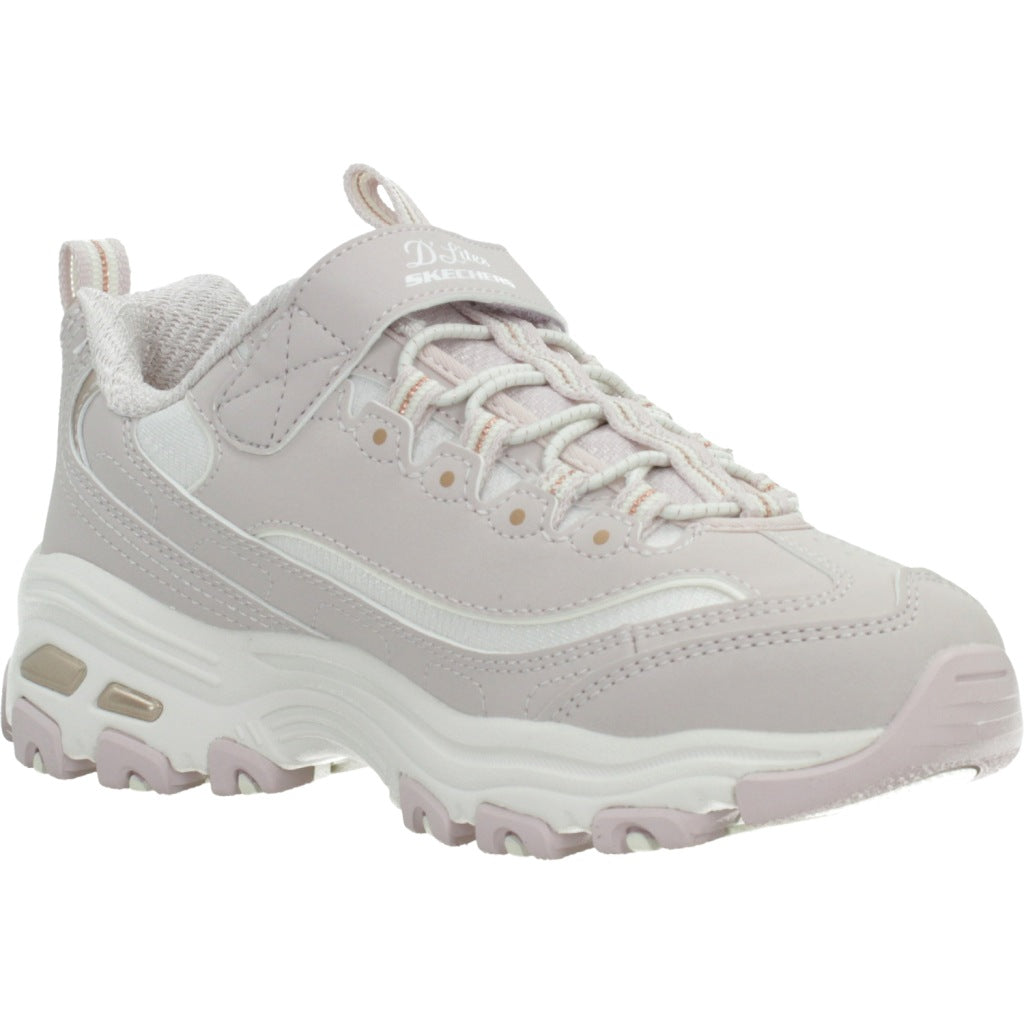 SKECHERS D'LITES - BIGGEST FAN en color NUDE  (5)