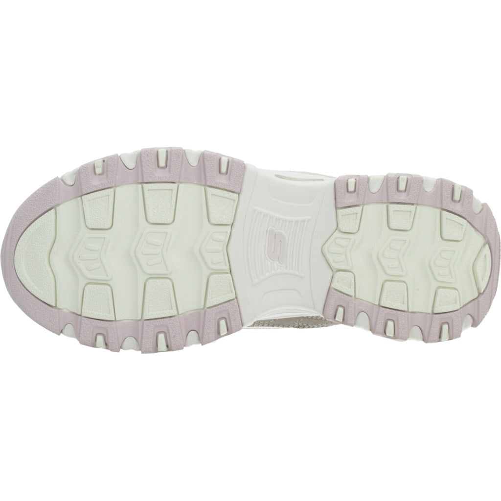 SKECHERS D'LITES - BIGGEST FAN en color NUDE  (6)