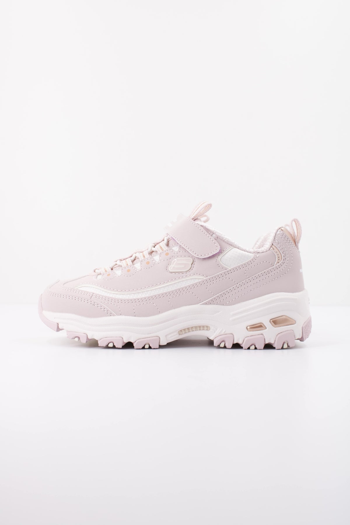 SKECHERS D'LITES - BIGGEST FAN en color NUDE  (1)