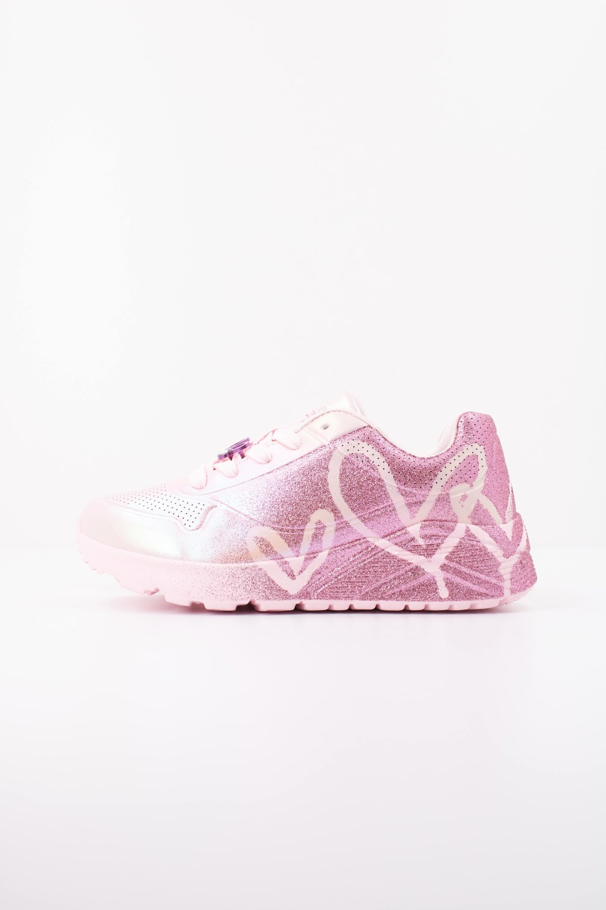 SKECHERS UNO LITE - HEARTDUST FOREVER en color ROSA  (1)
