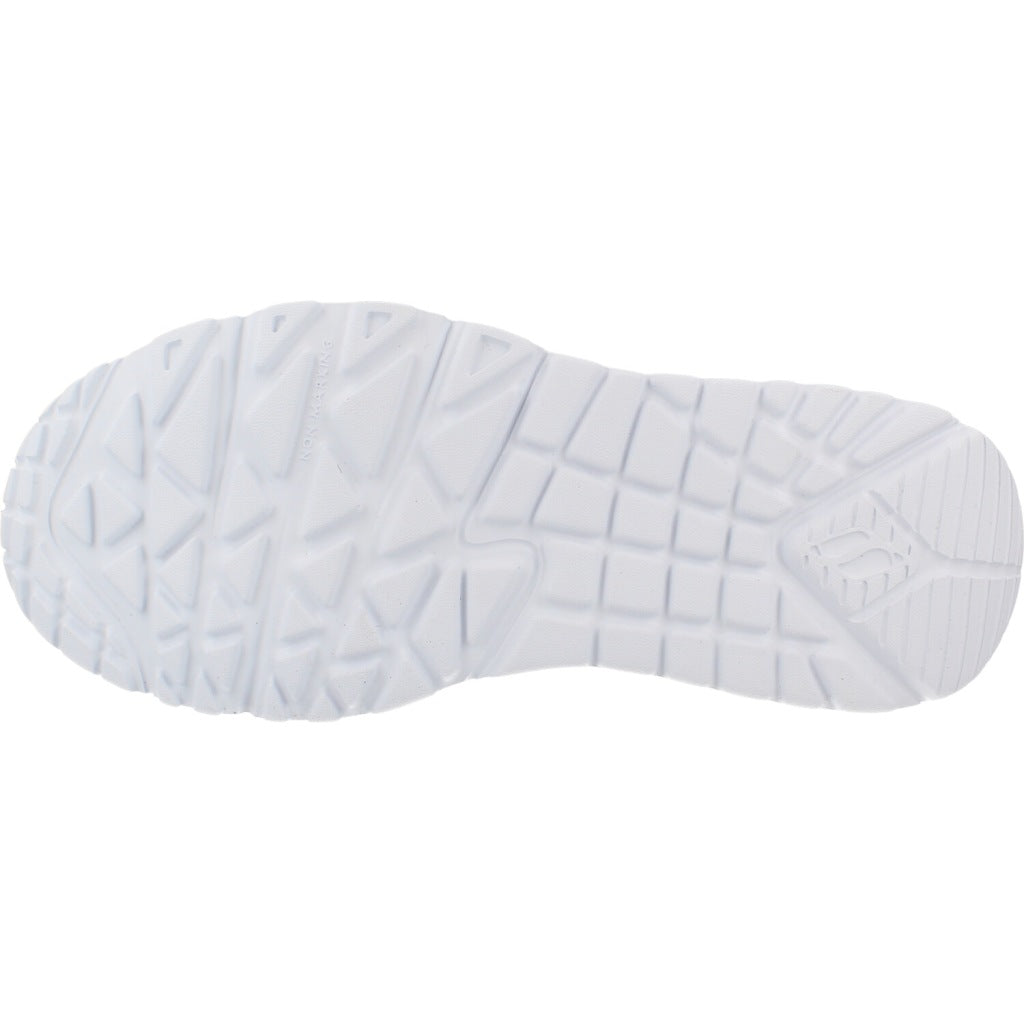 SKECHERS UNO LITE - OMBRE WAVE en color BLANCO  (6)