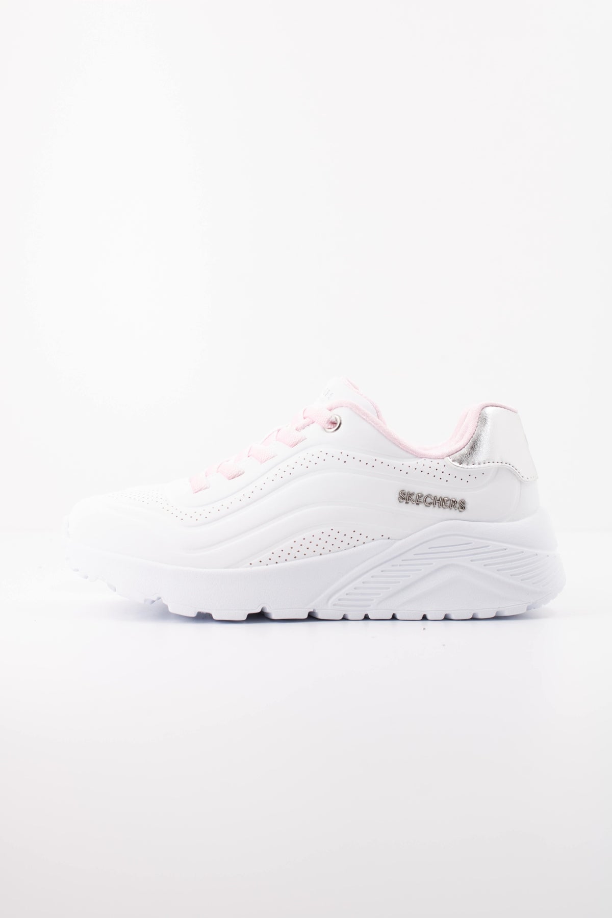 SKECHERS UNO LITE - OMBRE WAVE en color BLANCO  (1)