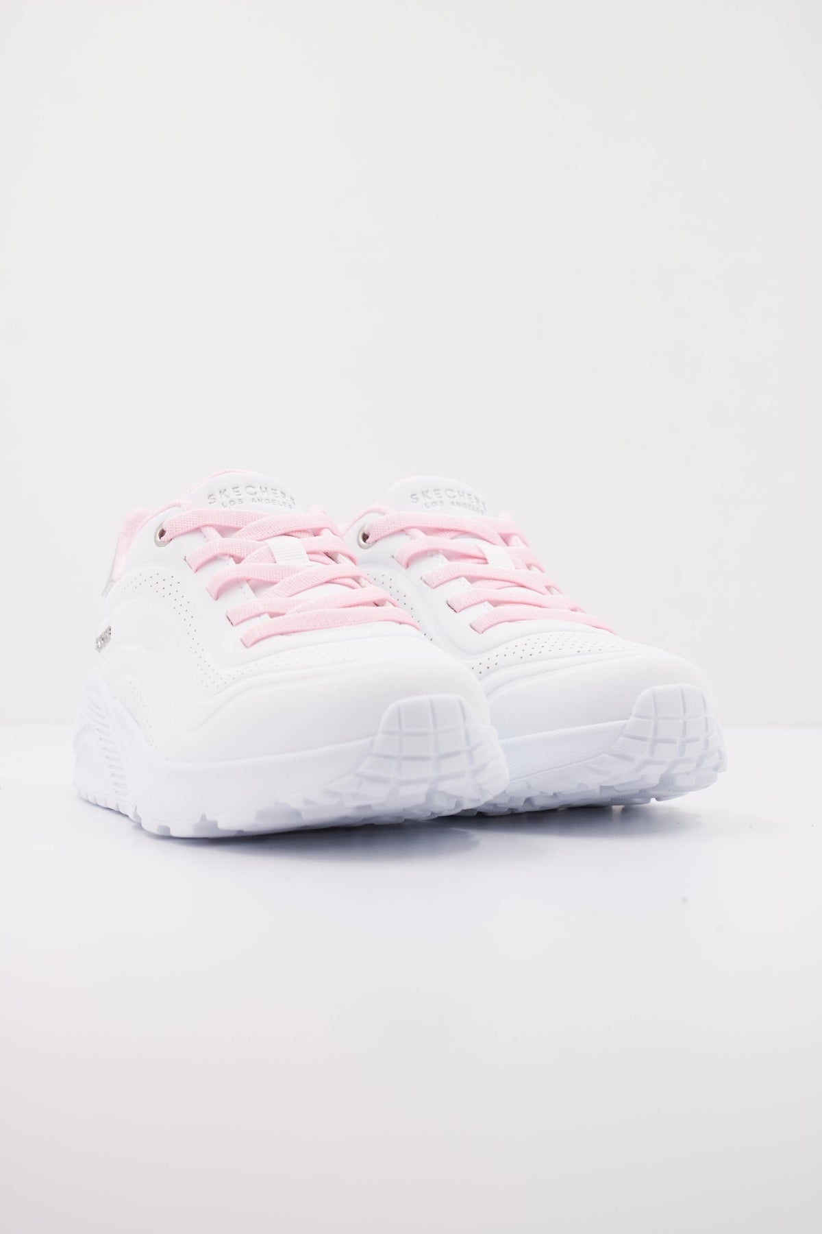 SKECHERS UNO LITE - OMBRE WAVE en color BLANCO  (2)