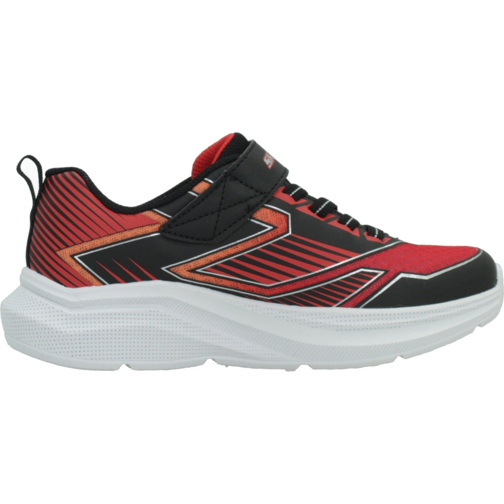 SKECHERS MICROSPEC VELOCITY-GRID-DRIFT en color ROJO  (4)