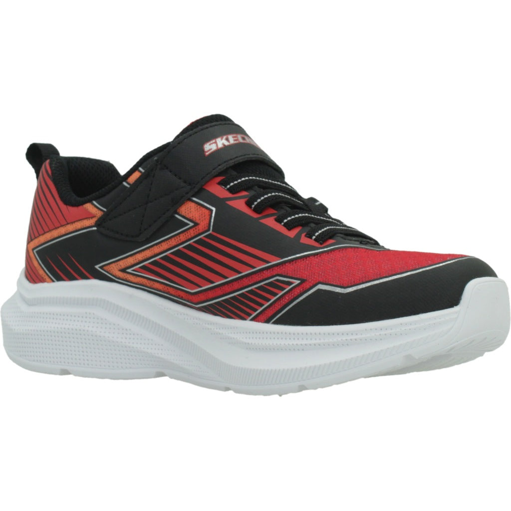 SKECHERS MICROSPEC VELOCITY-GRID-DRIFT en color ROJO  (5)