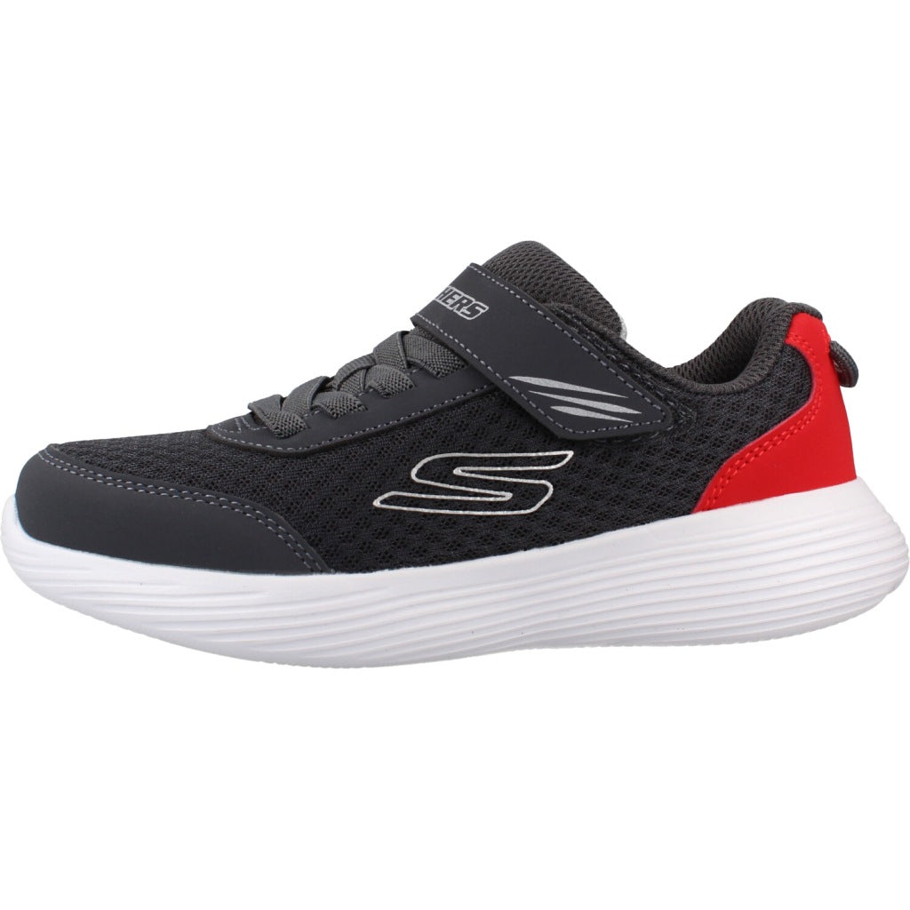 SKECHERS GO RUN  V QUANTA en color GRIS  (2)