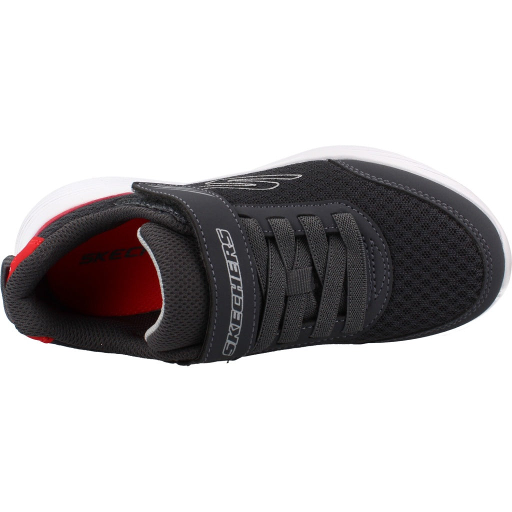 SKECHERS GO RUN  V QUANTA en color GRIS  (7)