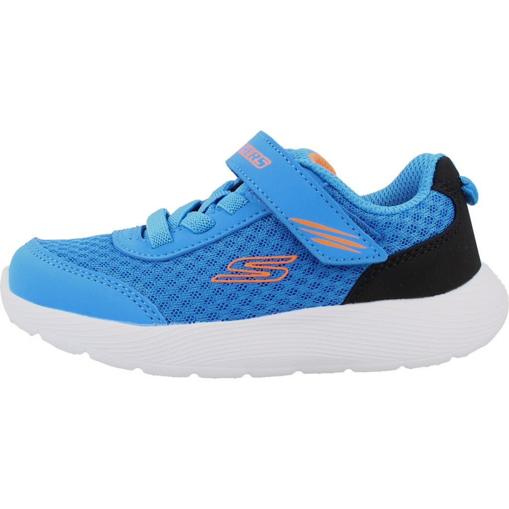 SKECHERS DYNA LITE LIL QUANTA en color AZUL  (2)