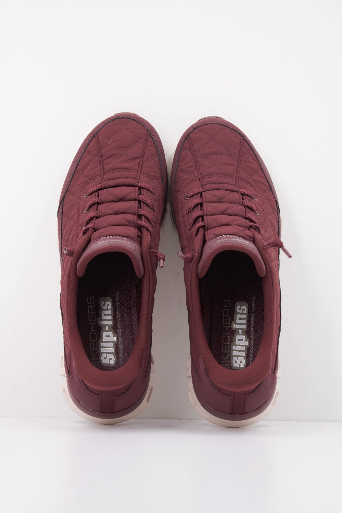 SKECHERS S GLIDE STEP AT EASE en color BURDEOS  (3)