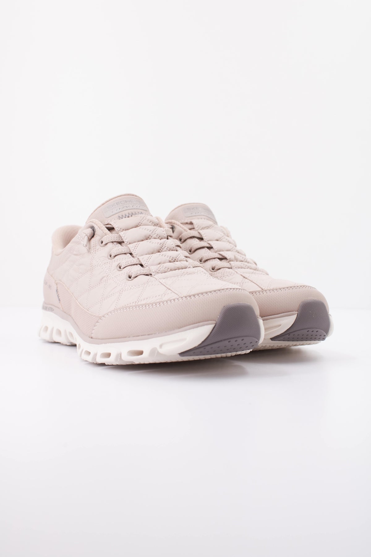 SKECHERS S GLIDE STEP AT EASE en color BEIS  (2)