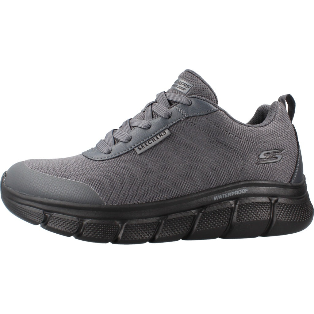 SKECHERS S BOBS B FLEX RAINY en color GRIS  (2)