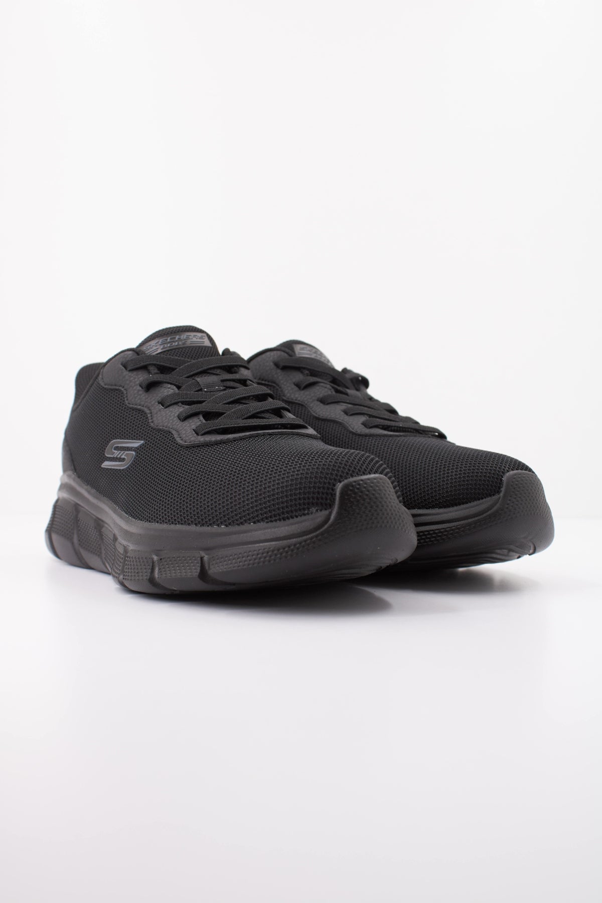 SKECHERS BOBS B FLEX - GLACIAL EDGE en color NEGRO  (2)